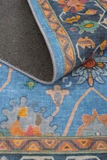 Beylerbeyi85 Multicolour Modern Oriental Bedroom Rug