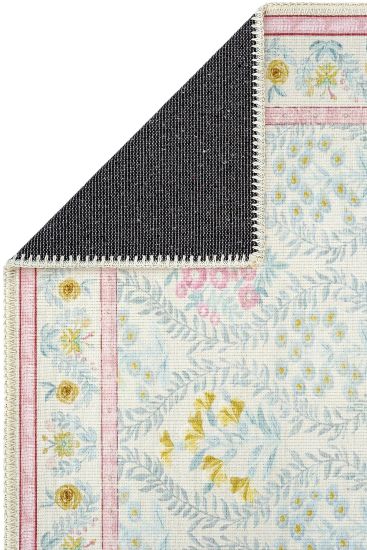 Daisy85 Multicolour Modern Patterned Bedroom Rug