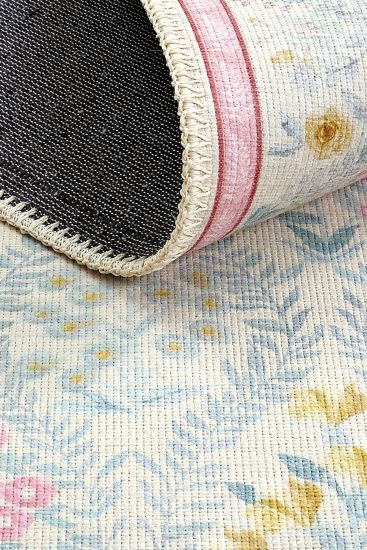 Daisy85 Multicolour Modern Patterned Bedroom Rug