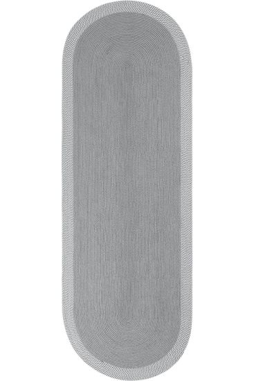 Luke85 Grey Modern Plain Area Rug