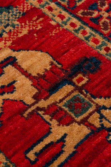 Mardin85 Multicolour Patterned Bordered Indoor Rug