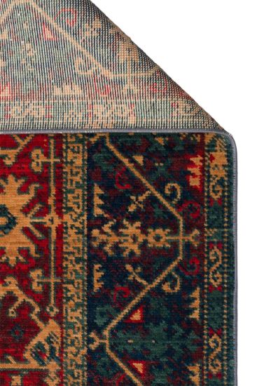 Mardin85 Patterned Bordered Multicolour Living Room Rug