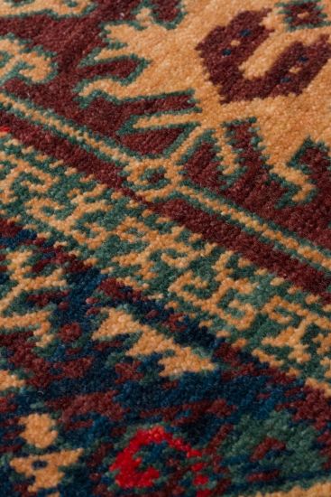 Mardin85 Patterned Bordered Multicolour Living Room Rug