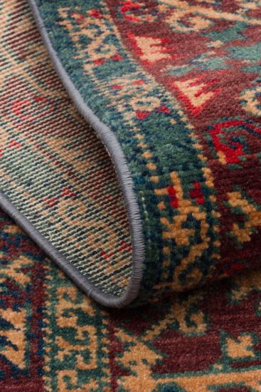 Mardin85 Patterned Bordered Multicolour Living Room Rug