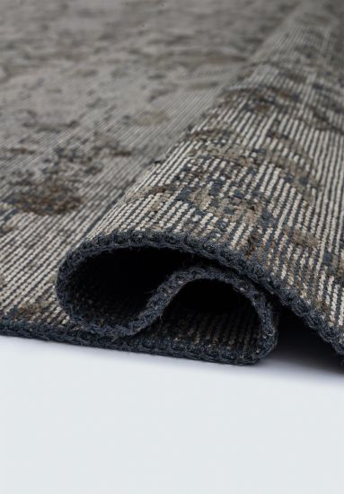 Coombe Grey & Brown Vintage Area Rug