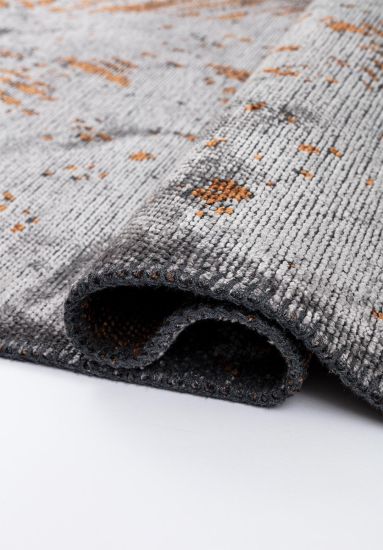 Cascade Grey & Brown Abstract Indoor Outdoor Rug