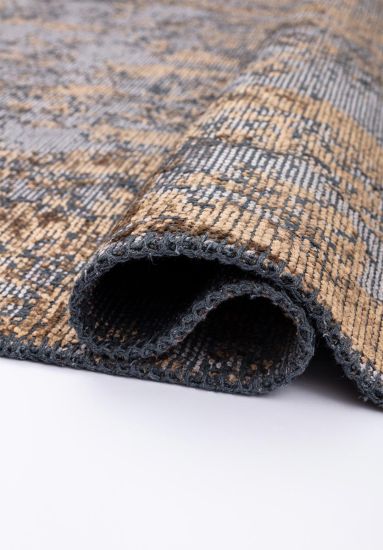 Distressed Grey & Brown Cennal Outdoor Rug