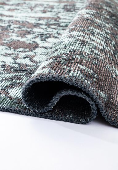 Distressed Grey Cennal Area Rug