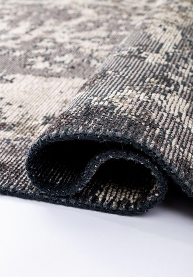 Loomlore Beige & Grey abstarct Area Rug