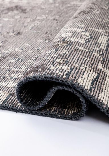 Distressed Beige & Grey Wayworn Area Rug