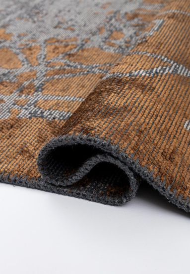 Brown Hearthglow Abstract Outdoor Rug