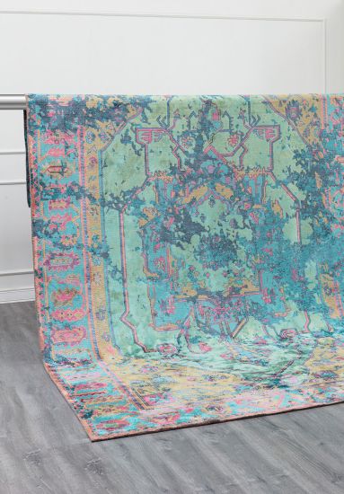 Multicolour Moonlight Persian Bedroom Rug