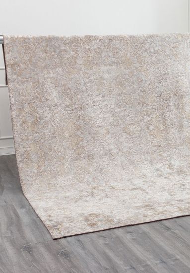 Sienna Beige Brown Distressed Area Rug