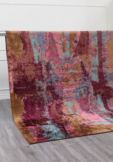 Serene Multicolour Abstract Outdoor Rug