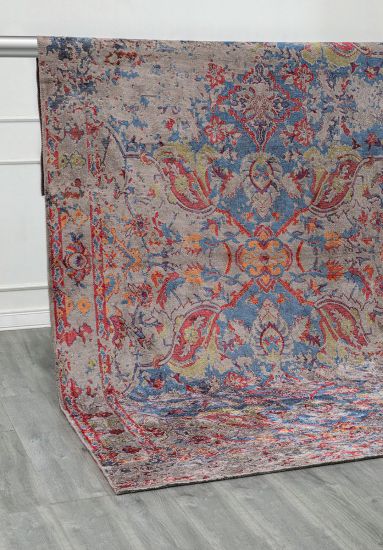 Kilimanjaro Multicolour Distressed Area Rug