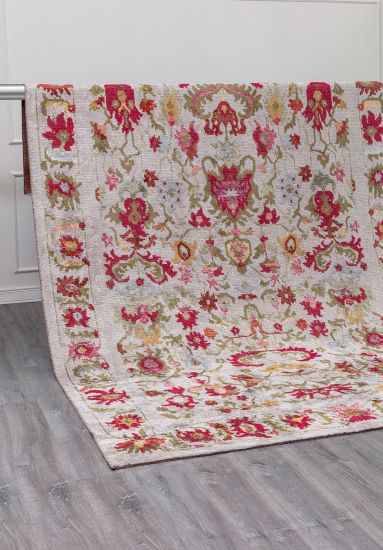 Fluxor Multicolour Persian Living Room Rug