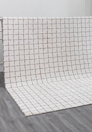 Galore Grey & Black Geometric Living Room Rug