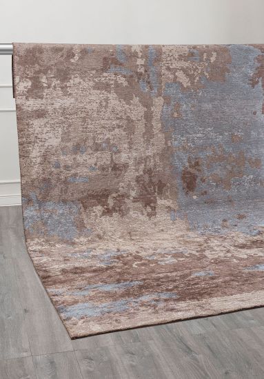 Marrakech Brown Grey Abstract Outdoor Rug