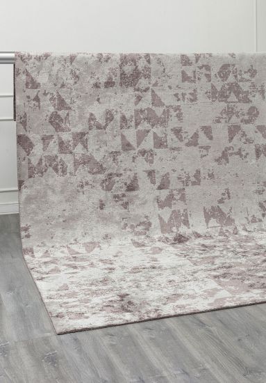 Distressed Grey & Brown Nomadic Rug