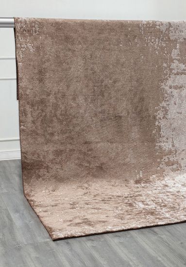 Wanderlust Brown Abstract Area Rug