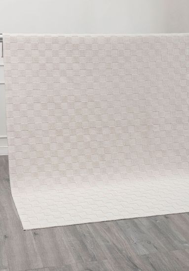 Geometric Cream Fervor Bedroom Rug