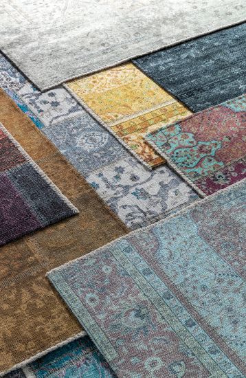 Sanctuary Multicolour Vintage Living Room Rug
