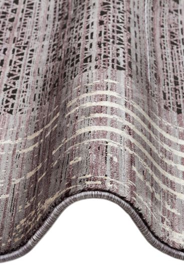 Quaptin Charcoal Modern Bordered Area Rug