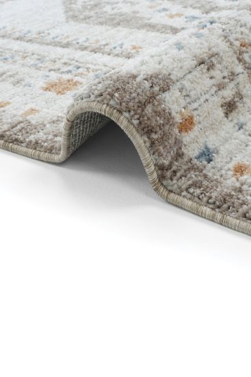 Belina85 Multicolour Oriental Bordered Indoor Rug