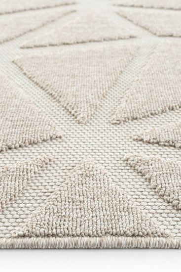 Osptar Grey White Scandi Indoor Rug