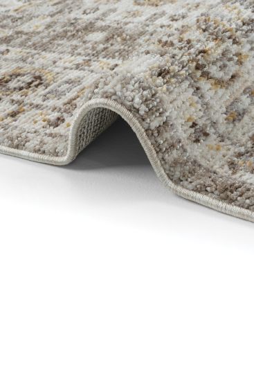 Belina85 Beige Cream Oriental Bordered Area Rug