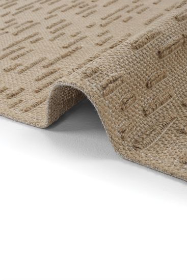 Rustika85 Beige Brown Distressed Indoor Rug