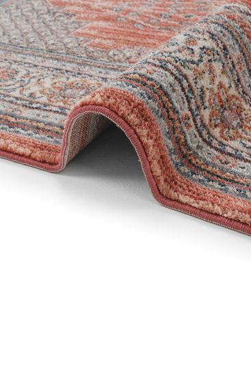 Hanedan85 Multicolour Oriental Bordered Indoor Rug