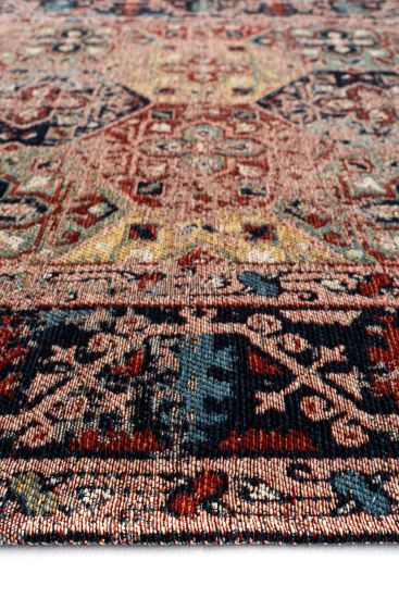Maptilo Persian & Oriental Red Multicolour Indoor Rug