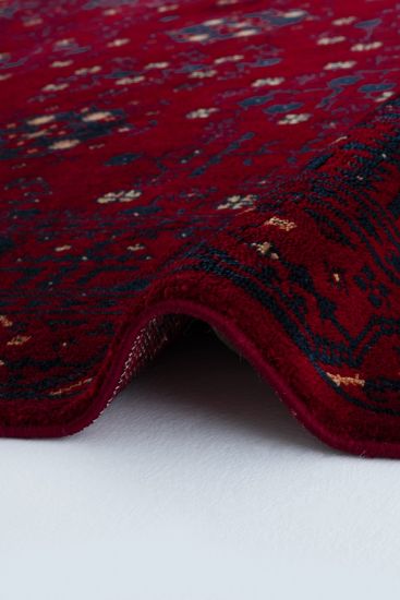 Beyptal Red Multicolour Modern Persian & Oriental Indoor Rug