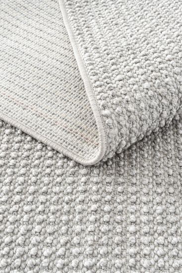 Verptal Grey Modern Plain Area Rug