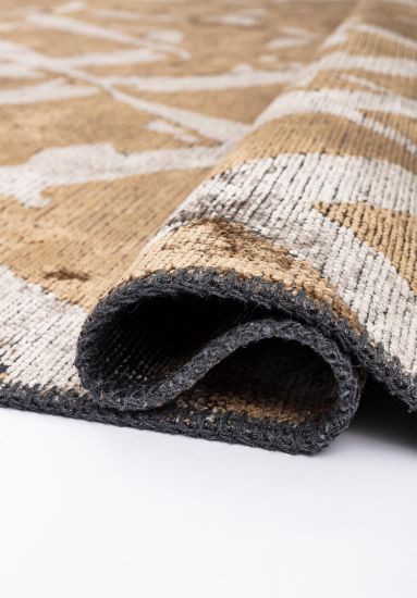 Brown & Grey Tranquil Distressed Area Rug
