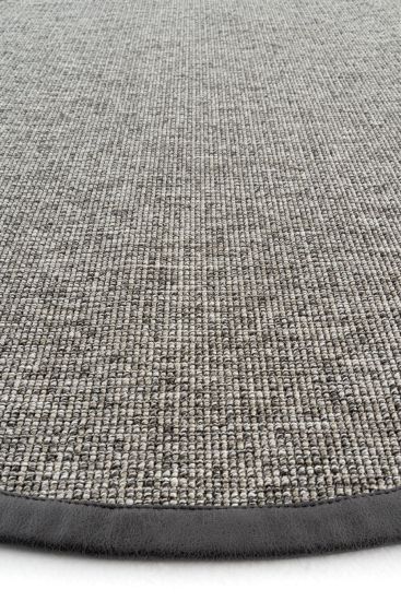 Sipatal  Bordered Grey Living Room Rug