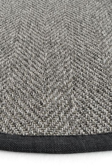 Sipatal Grey & Cream Plain Living Room Rug