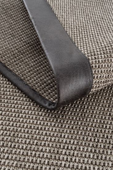 Grey & Cream  Sipatal Plain Area Rug