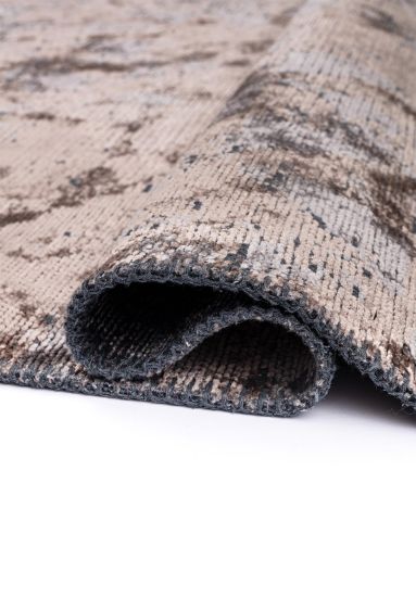 Motif Brown & Grey Abstract Area Rug