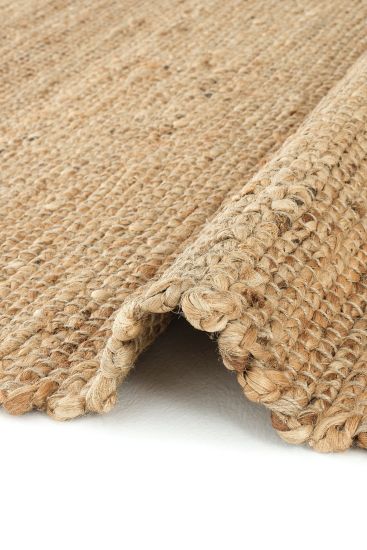 Vimptal Brown Plain Jute & Sisal Outdoor Area Rug