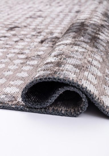 Tapestry Grey & Brown Abstract Area Rug