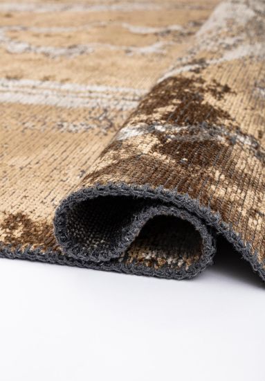 Threadbare Brown & Grey Abstract Outdoor Rug