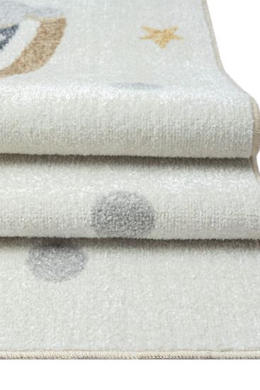 Boreal Cream Kids' Playroom Rug