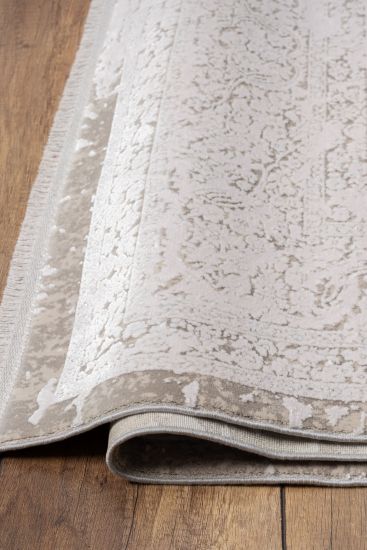 Galleria Cream Distressed Persian Living Room Rug