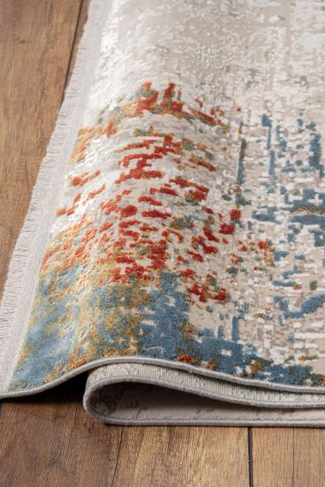 Galleria Cream Abstract Area Rug