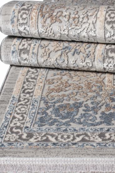 Gravitas Grey Distressed Persian Rug