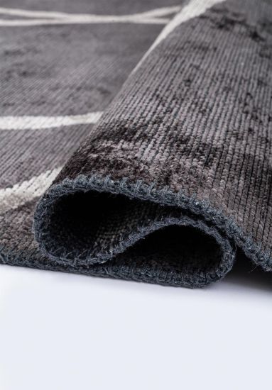 Ebb Grey Abstract Outdoor Rug