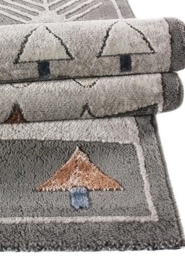 Moratta Multicolour Kids' Scandi Rug
