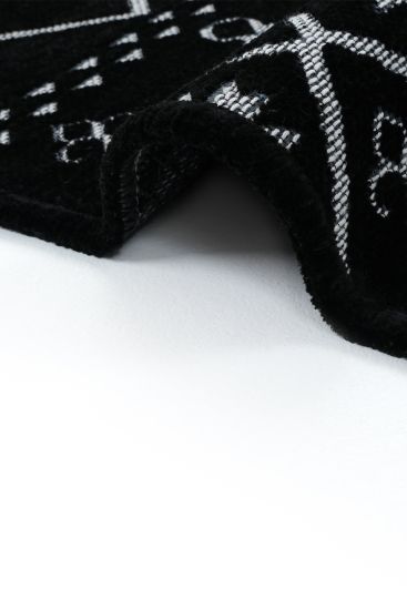 Marcos85 Black Aztec Indoor Rug